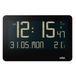 Braun BC14B-DCF Wandklok Zendergestuurd 261 mm x 173 mm Zwart