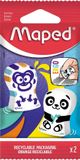 Maped Ergo Fun vlakgum Meerkleurig 2 stuk(s)