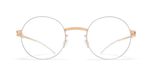 Mykita Lova Lunettes de vue unisexe argent rondes 49mm