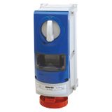 Gewiss GW66866 Contactdoos - Geel - IP66 - 63A