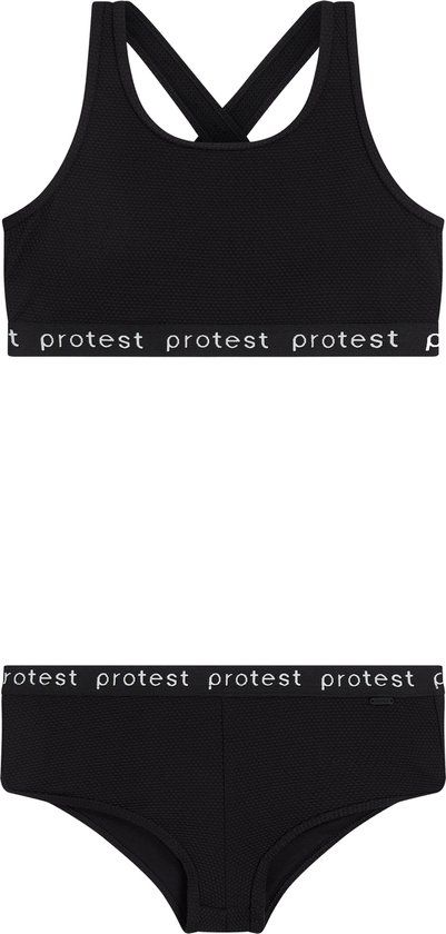 Protest PRTBeau Bikini Set Meisjes - Zwart - Maat 116