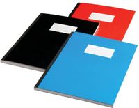 QBasic Schrift A4 Hardcover Lijn 160 Pagina's Assorti | 10 Stuks