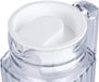 Sans marque Carafe à eau en verre avec couvercle - 1L - Gris