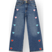 VINGINO Meisjes Cassie Hearts Extra wide leg Jeans