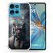 Cokitec Motorola G75 5G Animal Tiger Business Versterkte hoes