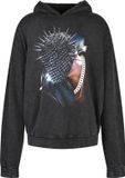 Mister Tee Thorned Mask Oversize Hoodie/trui - M - Zwart