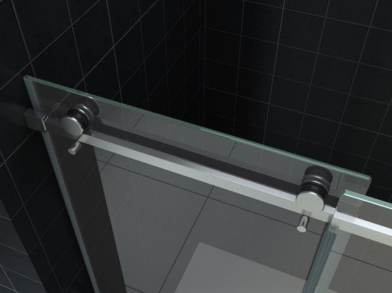 Wiesbaden Douchedeur Nis - 140x200cm - Schuifdeur - 8mm NANO Glas - Transparant