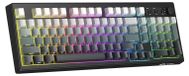 Merkloos Gaming toetsenbord draadloos - Qwerty - Tri-mode Bluetooth 2.4g bedraad - RGB - 102 toetsen