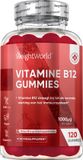 Vitamine WeightWorld Vitamine B12 Gummies - 1000 mcg - Vegan - 120 gummies