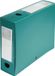 Exacompta 10x Ondoorzichtige klasseerdoose PP 7/10de Rug 80mm - A4 - Groen