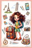 Cute Traveler Girl