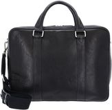 LEONHARD HEYDEN Leren business tas laptoptas Bergamo RV-Aktenmappe 2 Fächer 6851 Schwarz