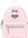myMo Pop Rugzak 'Pop Eyetheme' bruin / rosa / zwart / wit