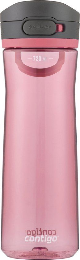 Contigo Jackson 2.0 Drinkfles - Frosted Rose - 720ml - Roze - Kunststof - Vaatwasserbestendig