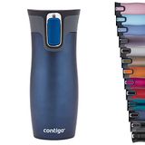 Contigo West Loop Autoseal thermosbeker, roestvrijstalen isoleerbeker, koffiebeker-to-go, BPA-vrij, lekvrije beker-to-go met Easy-Clean-deksel, houdt tot 5 uur warm, 470 ml