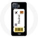 Maniacase coque rigide pour Oppo A93 5G Air ticket Madrid Espagne