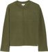 s.Oliver - Femme - Sweatshirt en polaire - Coupe décontractée - Vert olive