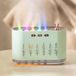 Humidificateur sans marque avec 5 pulvérisateurs et brume fraîche, capteur de musique et diffuseur avec 20 lumières LED colorées, diffuseur d'huile essentielle de 700 ml, arrêt automatique, diffuseurs d'arômes et humidificateurs pour chambre à coucher, bureau à domicile (vert)