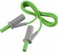 Voltcraft MSB-501 Veiligheidsmeetsnoer 1 m Groen