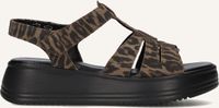 Gabor 742 Sandalen Dames Bruin Maat 43