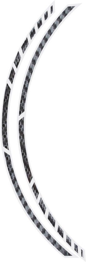 Foliatec Velgstriping Racing 7 X 410 Mm Carbon 14 Stuks