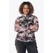 Colourful Rebel Curve top Plus Size met print - bruin