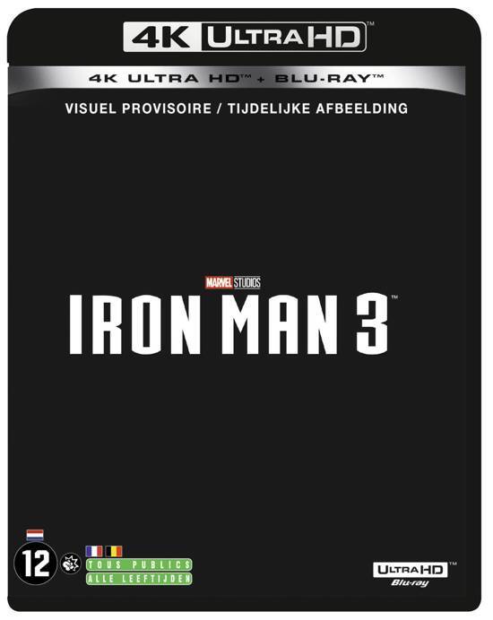 - Iron Man 3 Combo 4K UHD BluRay blu-ray (4K)