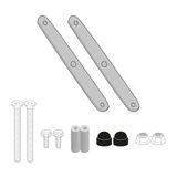 Givi Kit de fixation pour pare-brise Aprilia Sr Gt 125/200 2022-2023