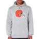 New Era Cleveland Browns NFL Team Logo Hoody Grijs Trui met Capuchon - L