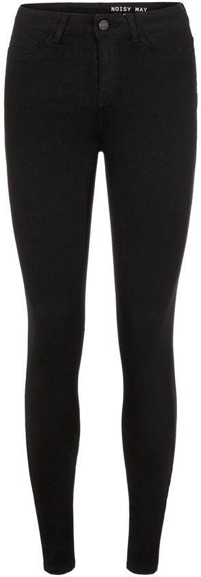 Noisy May Callie HW Zwarte Skinny Jeans