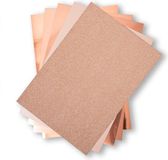 Sizzix 50 vellen Opulent cardstock rose gold A4 280 gsm