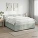 Maison Exclusive - Lit boxspring avec matelas velours gris clair 140 x 190 cm