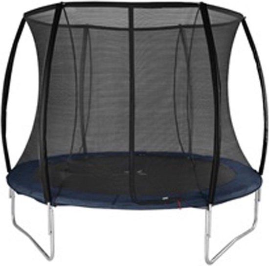 ALERT Trampoline met Veiligheidsnet Zwart 244 cm