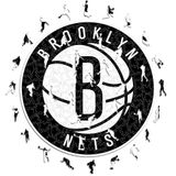 Iconic Puzzles NBA BrooklynNets-M Houten puzzel, meerkleurig, M, 270 stuks