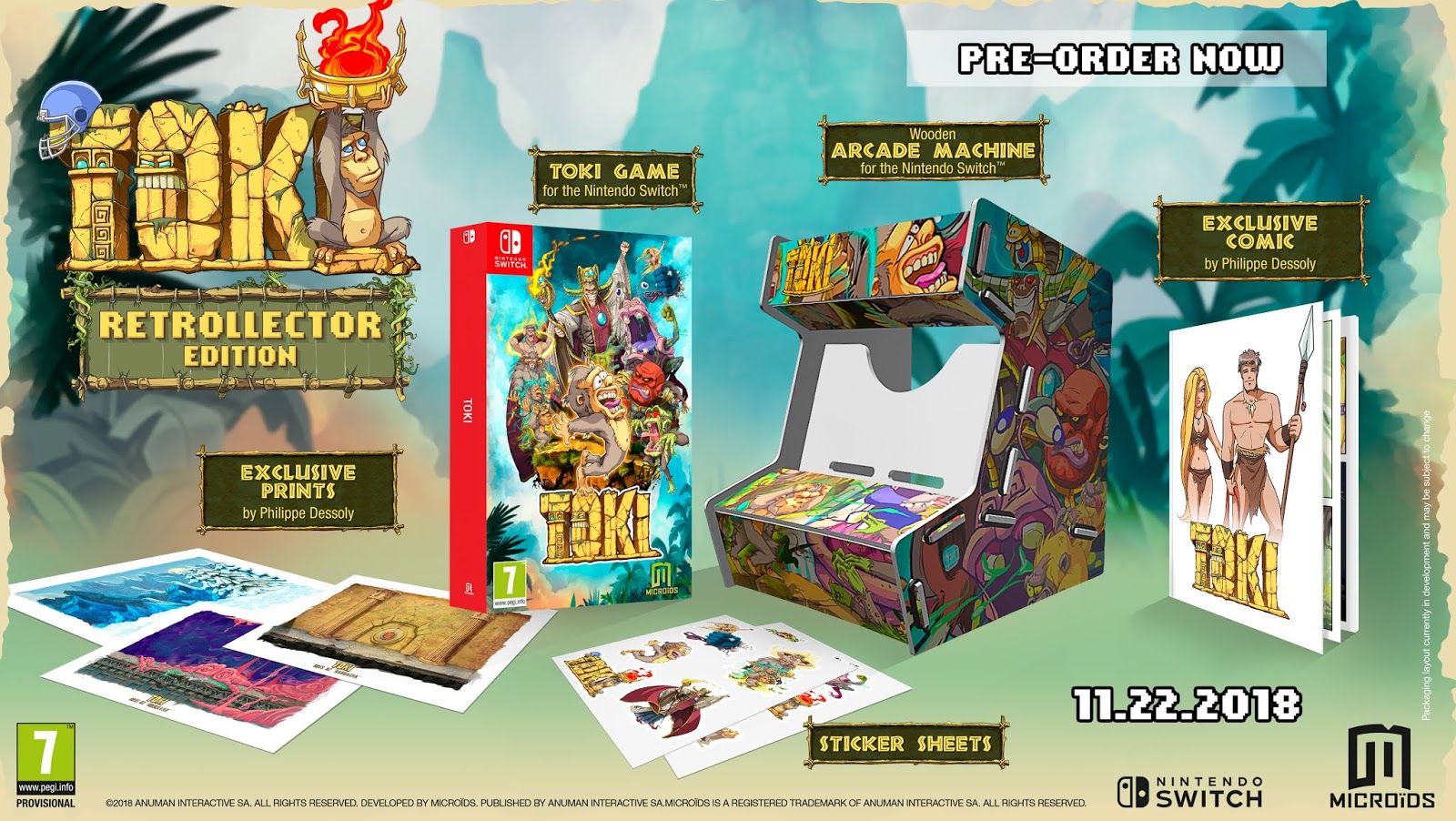 Mindscape Toki Retrollector s Edition - Nintendo Switch