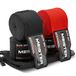 Meister Elite 180" Premium Adult Hand Wraps voor MMA & Boksen - 2 paar Pack w/Mesh Bag - Zwart/Bloed Rood