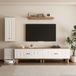 MODFU Ensemble mural - Blanc & Naturel