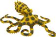 Bullyland 67510 – Speelfiguur en verzamelfiguur Blauwgeringde Octopus – ca. 4,5 cm – levensecht en detailrijk vormgegeven – ideaal als educatief speelfiguur en klein cadeautje voor kinderen vanaf 3 jaar.