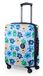 HAUPTSTADTKOFFER Mitte - Valise cabine extensible, 4 roulettes, 55 x 40 x 23 cm, valise cabine, bagage à main, 55 L, coque rigide, bagage à main pour Lufthansa, EasyJet, Eurowings, sacs de voyage XL à soufflet extensible, MONSTERS