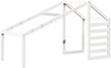 vidaXL Kinderbedhuisje 188x82x113 cm massief grenenhout wit