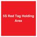 5S Red Tag Holding gebied teken - 400x400mm - S40
