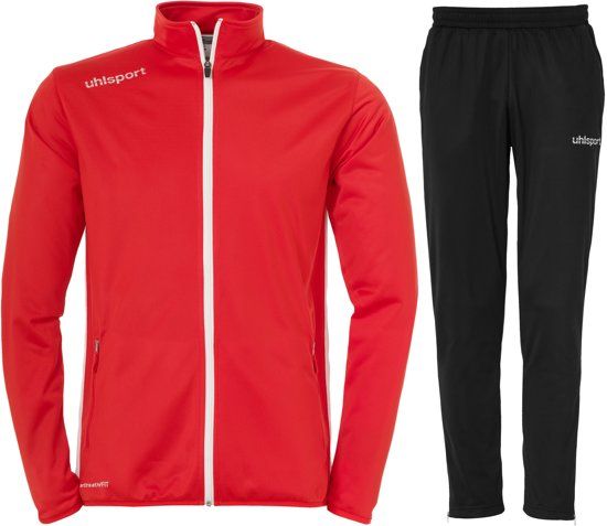 Uhlsport Essential Classic Trainingspak - Maat S - Mannen - rood/zwart