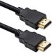 Qoltec - HDMI-kabel - High Speed - 4K - 3D - Goud - 30Hz - 3 m