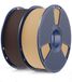 PLA filament imitation bois, 1,75 mm, 2 kg, érable + noyer