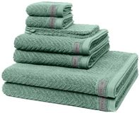 Ross Smart Handdoekenset Dames en Heren 8 stuks Katoen Riet