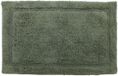5Five Fluffy Tapis de bain / tapis de salle de bain pour le sol - 50 x 75 cm - vert foncé - coton - extra doux