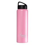Laken Classic thermosfles van roestvrij staal 18/8 en dubbelwandig vacuüm, uniseks, volwassenen, roze, 1000 ml