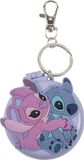 Disney STITCH & ANGEL - Lilo en Stitch Compacte Spiegel & Haarborstel Sleutelhanger