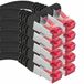 1 m - 10 stuks - Cat6 Ethernet LAN-kabel RJ45 - Zwart