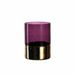 Leonardo 057467 Velluto Lanterne en verre Or Violet